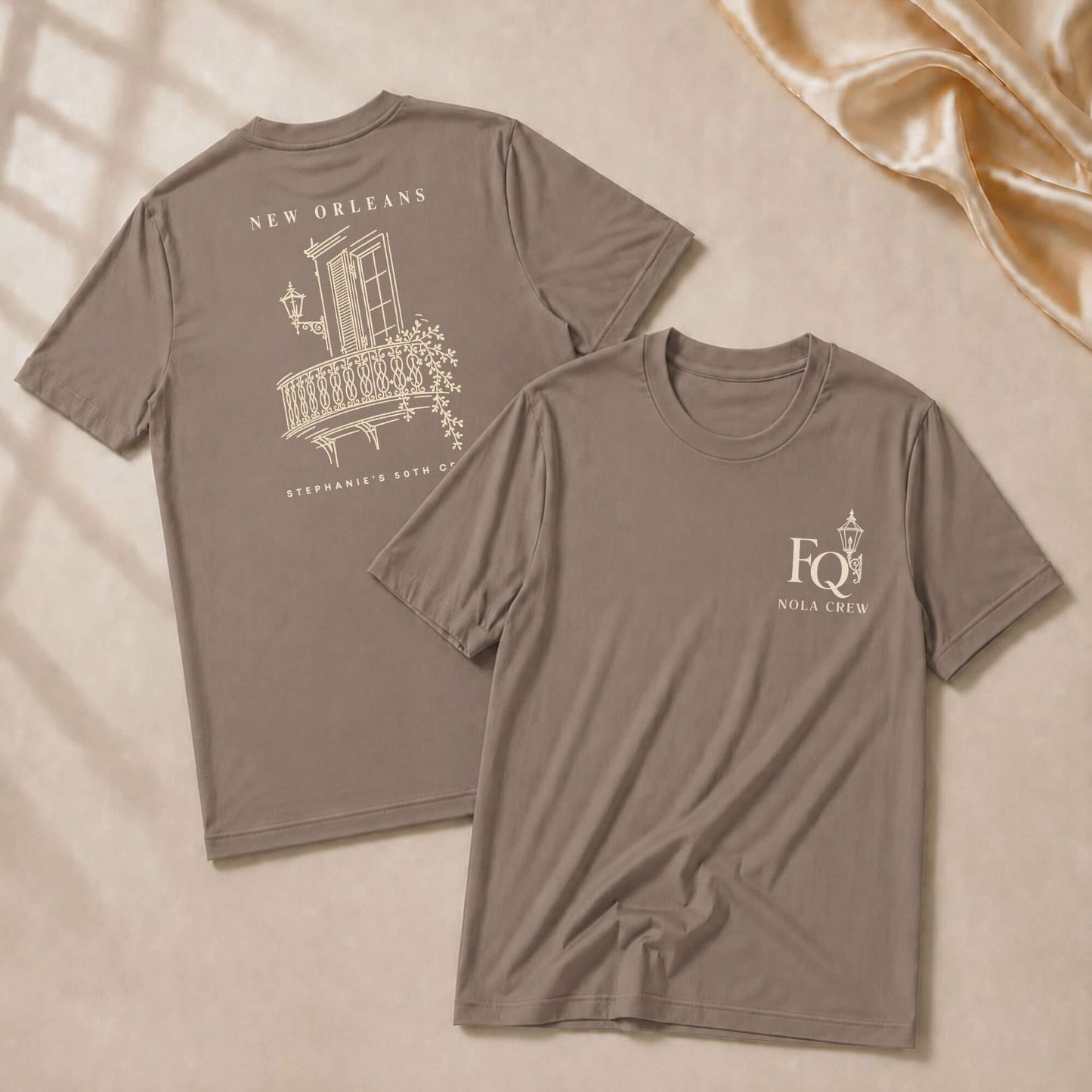 French Quarter Monogram - Crew