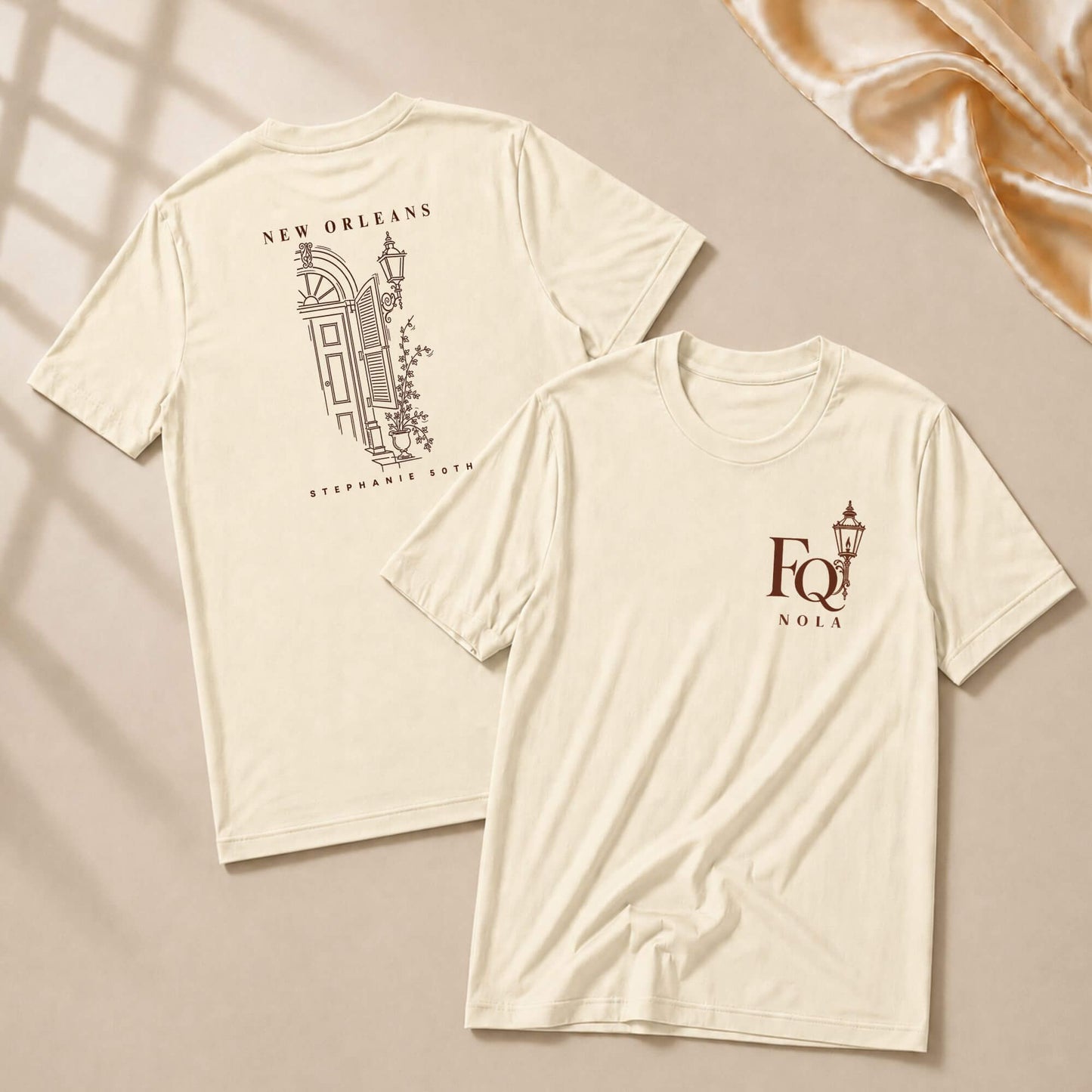 French Quarter Monogram - Celebrant