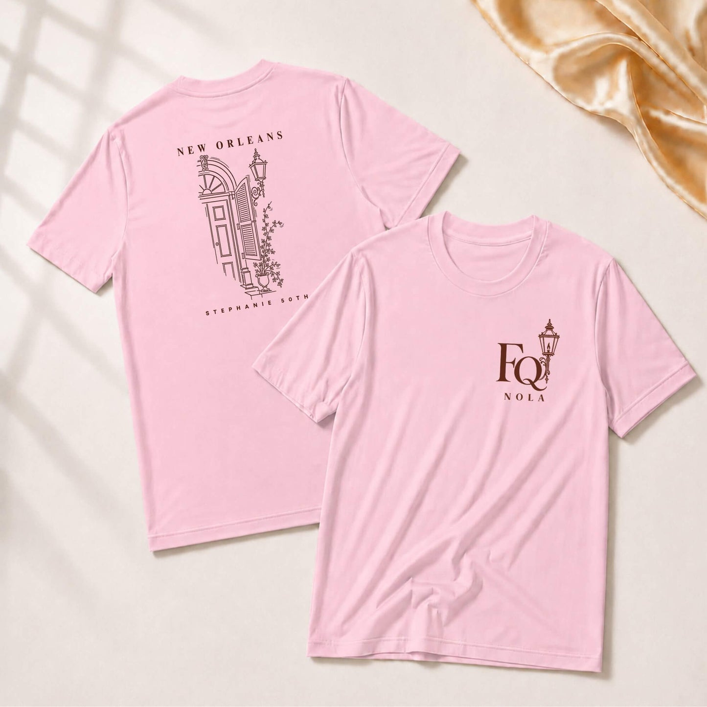 French Quarter Monogram - Celebrant