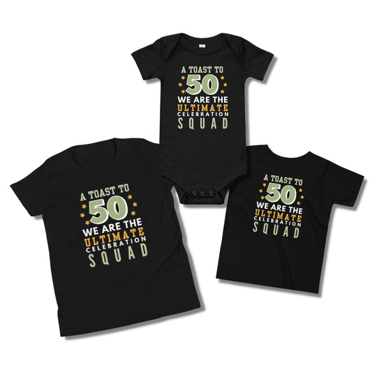 Kids 50th Ultimate Celebration Squad