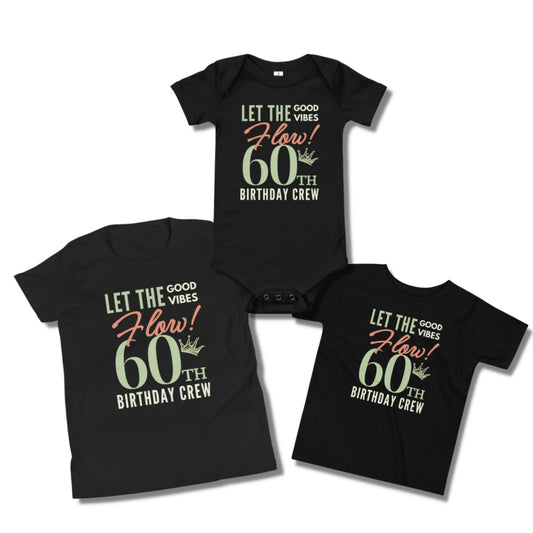 60th Kids Let the Good Vibes Flow