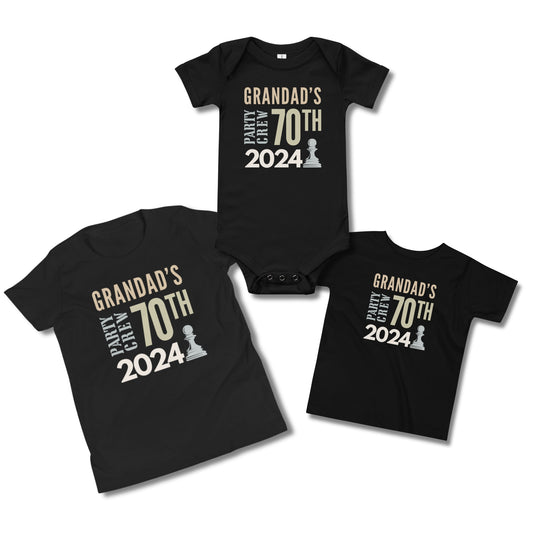 70th Granddad's Party Crew