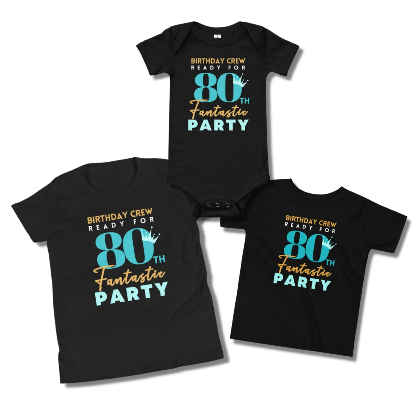 Kids 80th Fantastic Crew