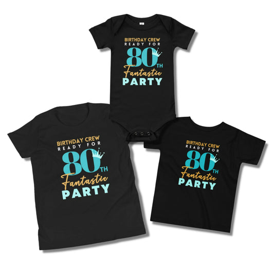 Kids 80th Fantastic Crew