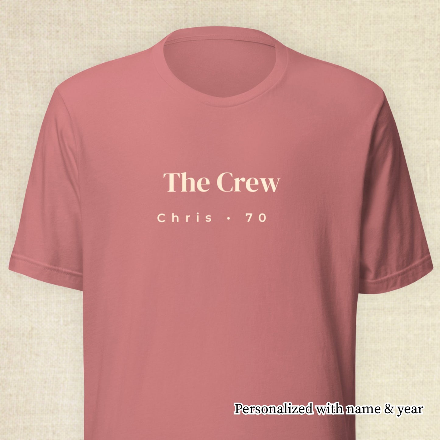70 Years Loved - Crew Mauve