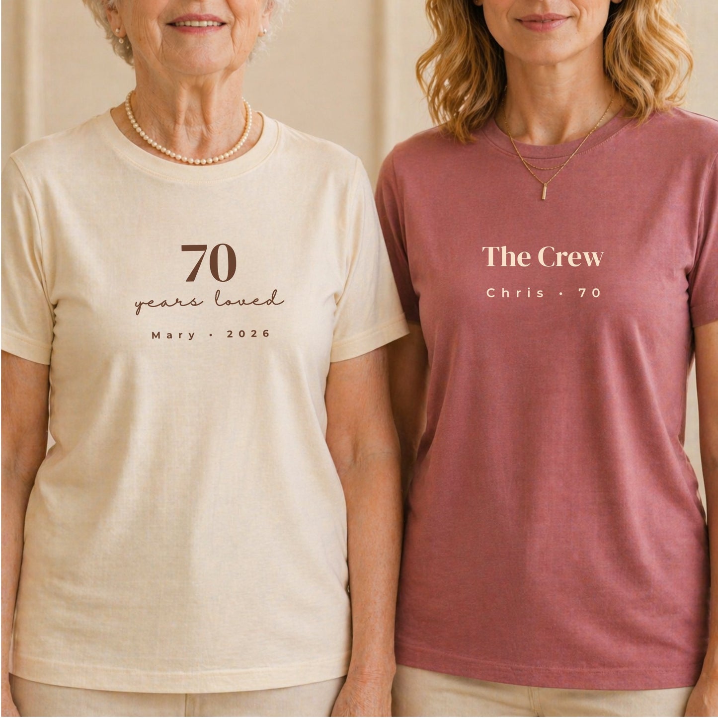 70 Years Loved Set - Soft Elegance