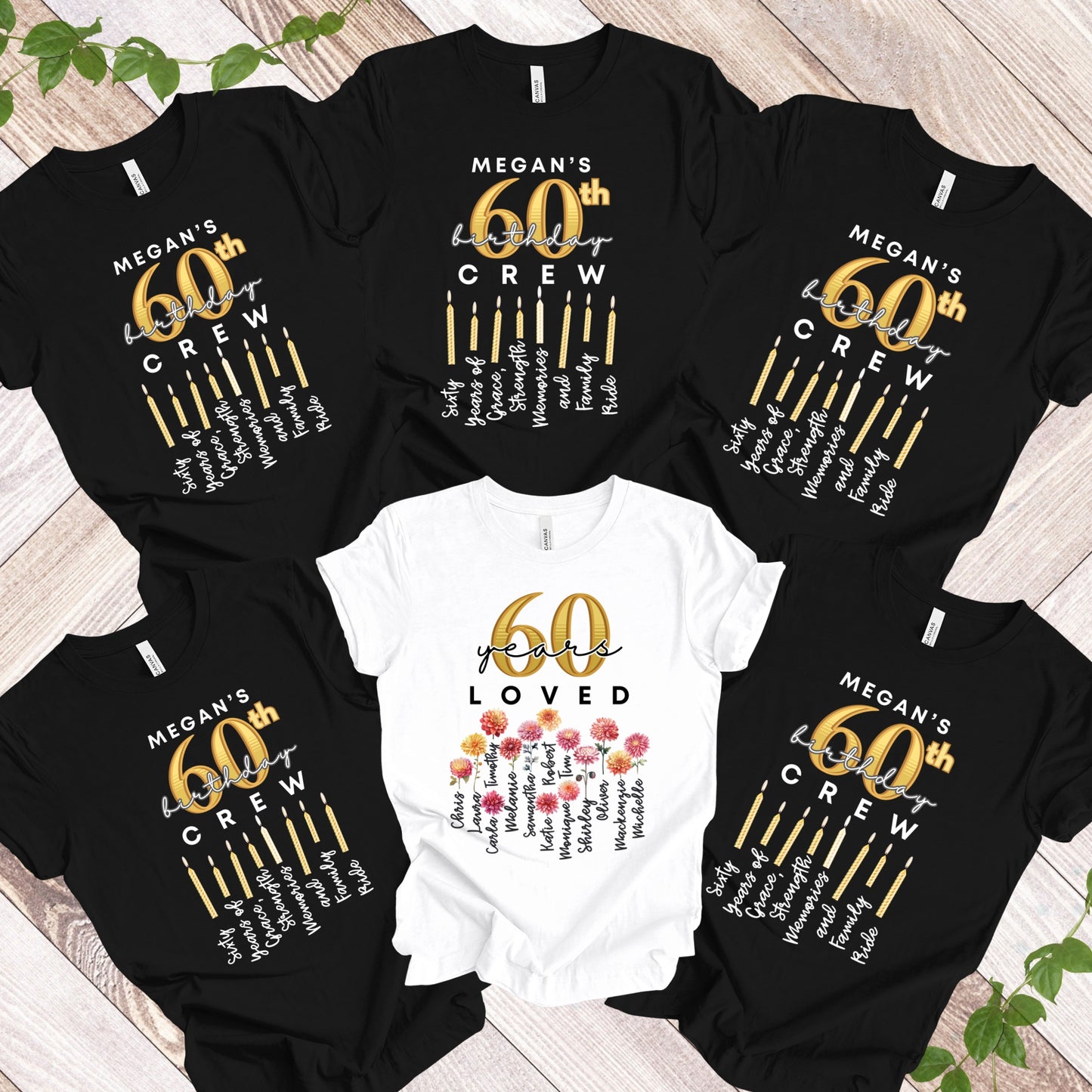 60 Years Loved - Gold