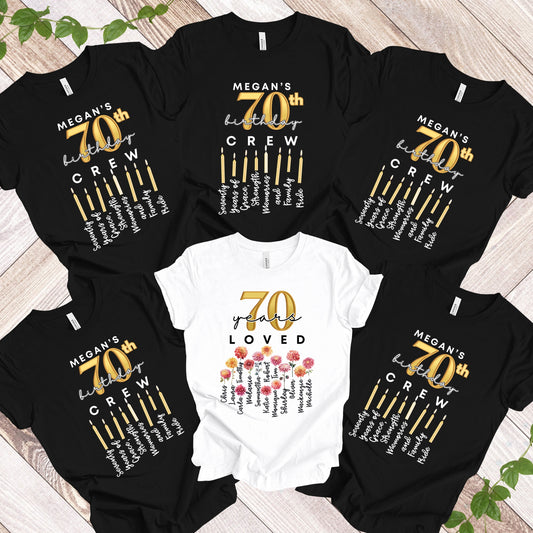 70 Years Loved - Gold