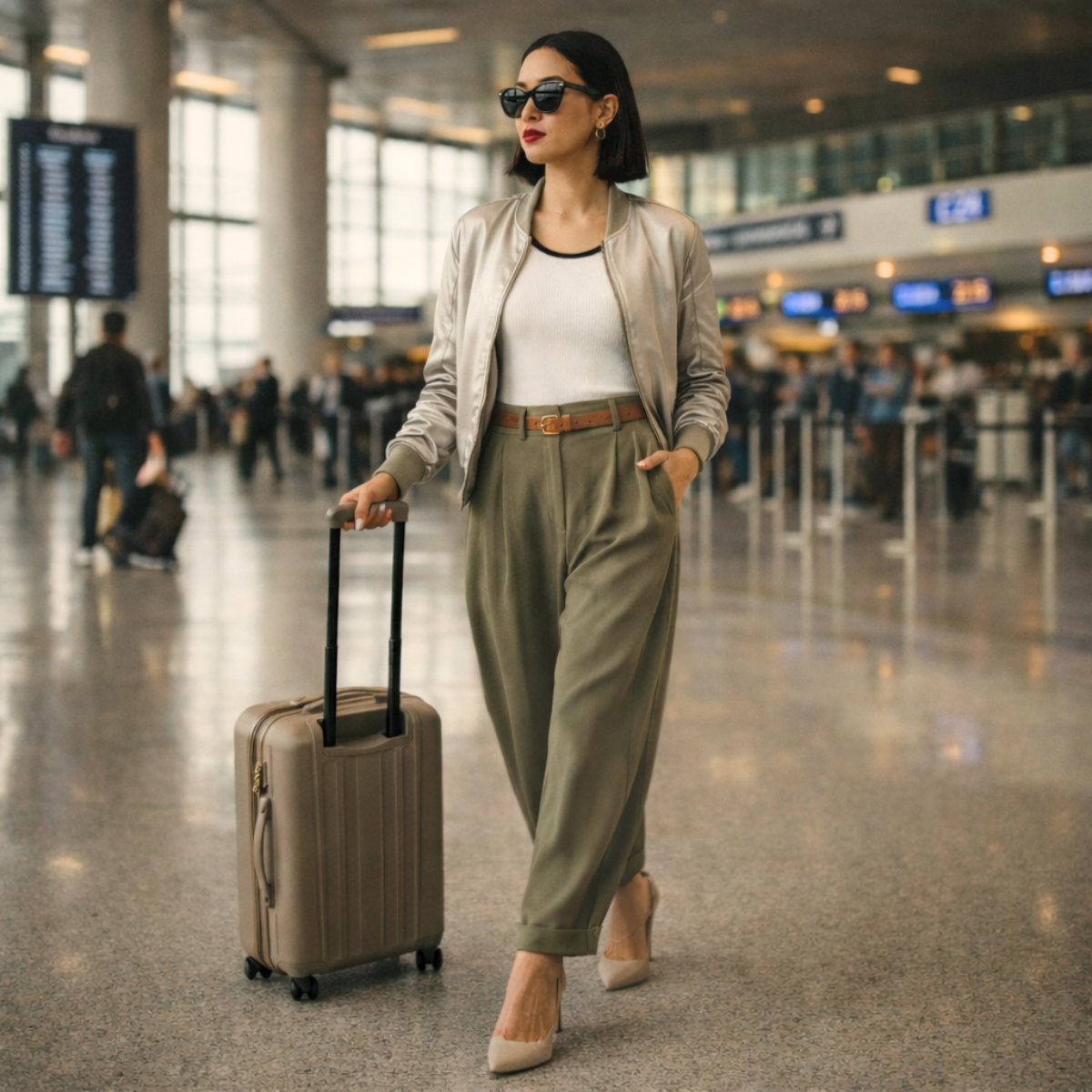 Birthday Airport Outfit - Tailored Ease
