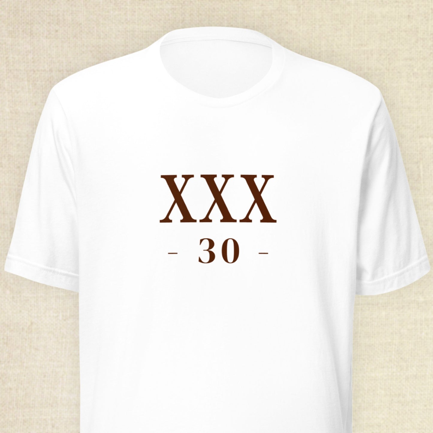 XXX 30 - Celebrant White