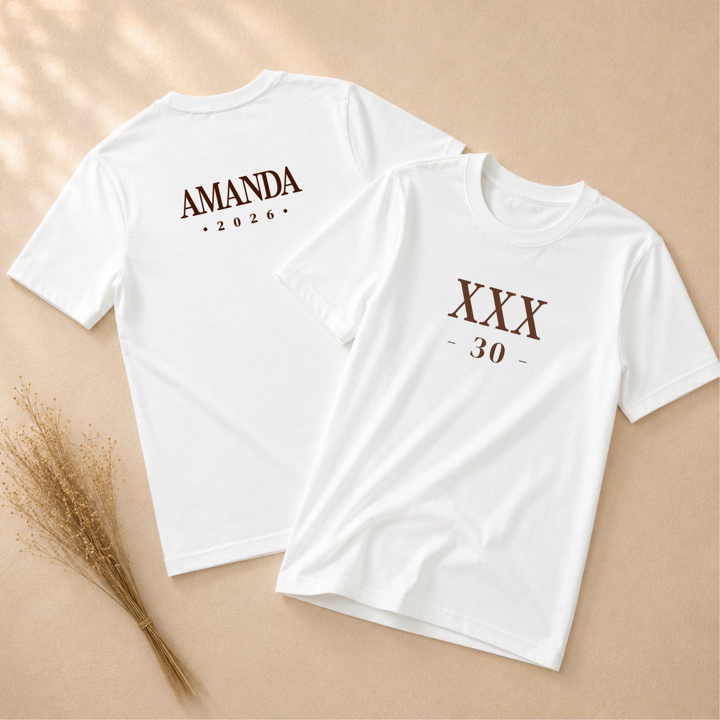 XXX 30 - Celebrant White