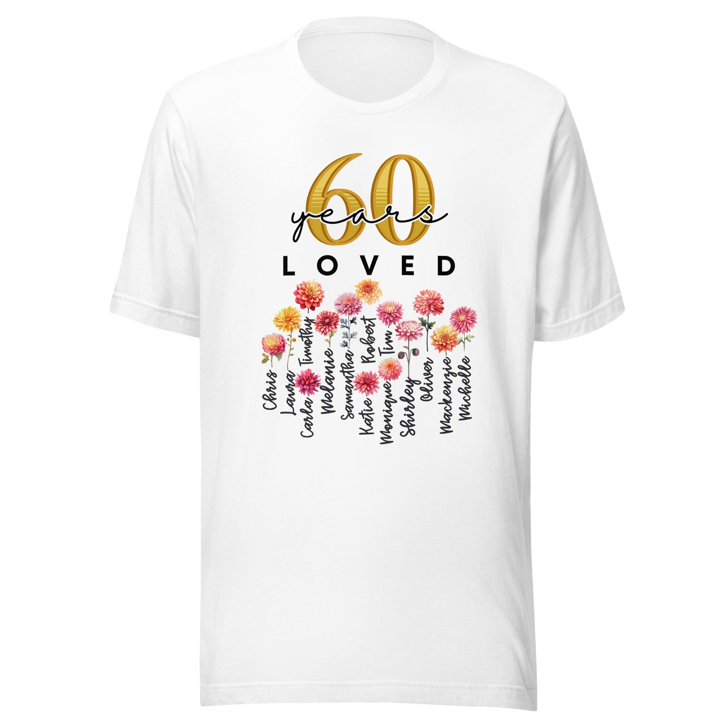 60 Years Loved - Gold