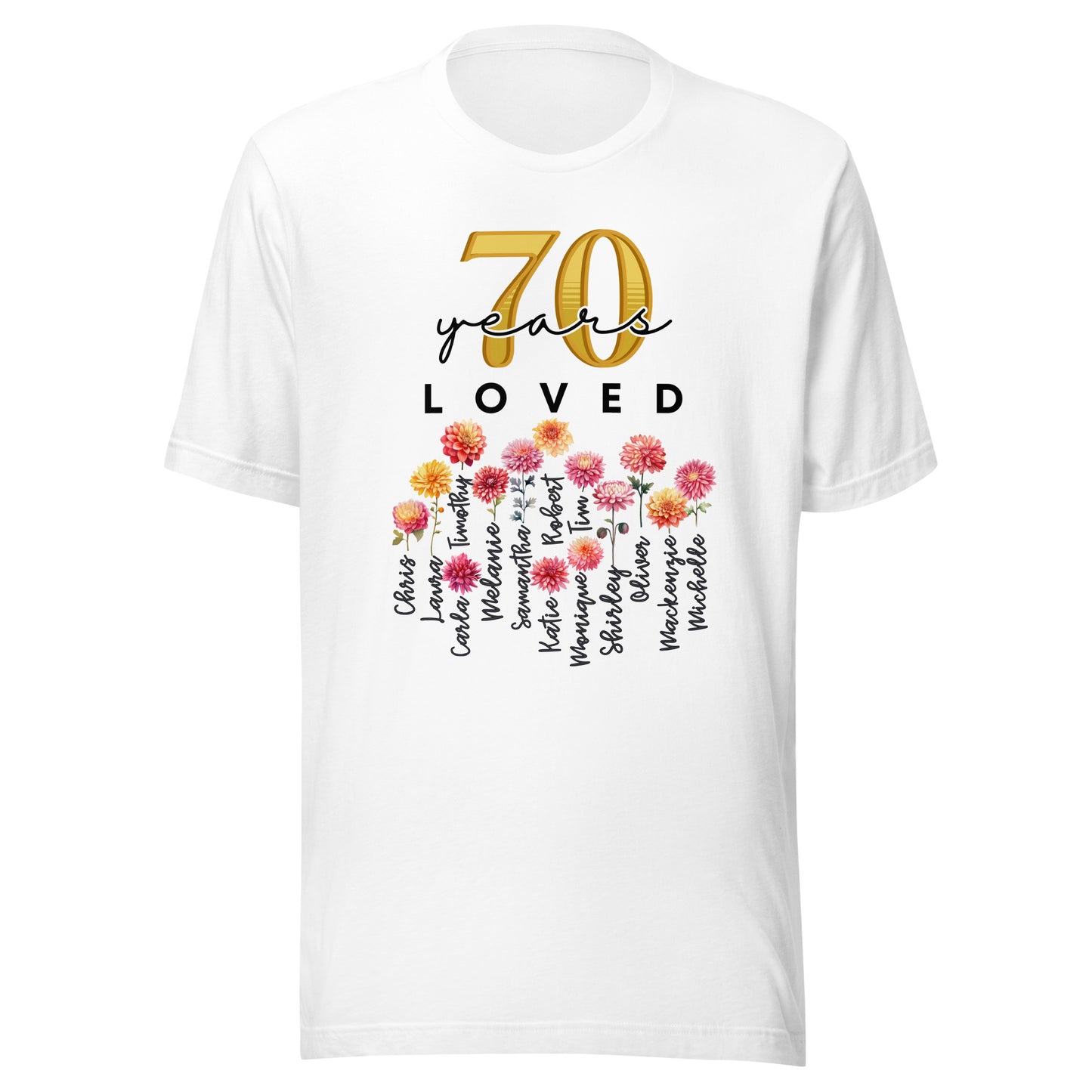 70 Years Loved - Gold