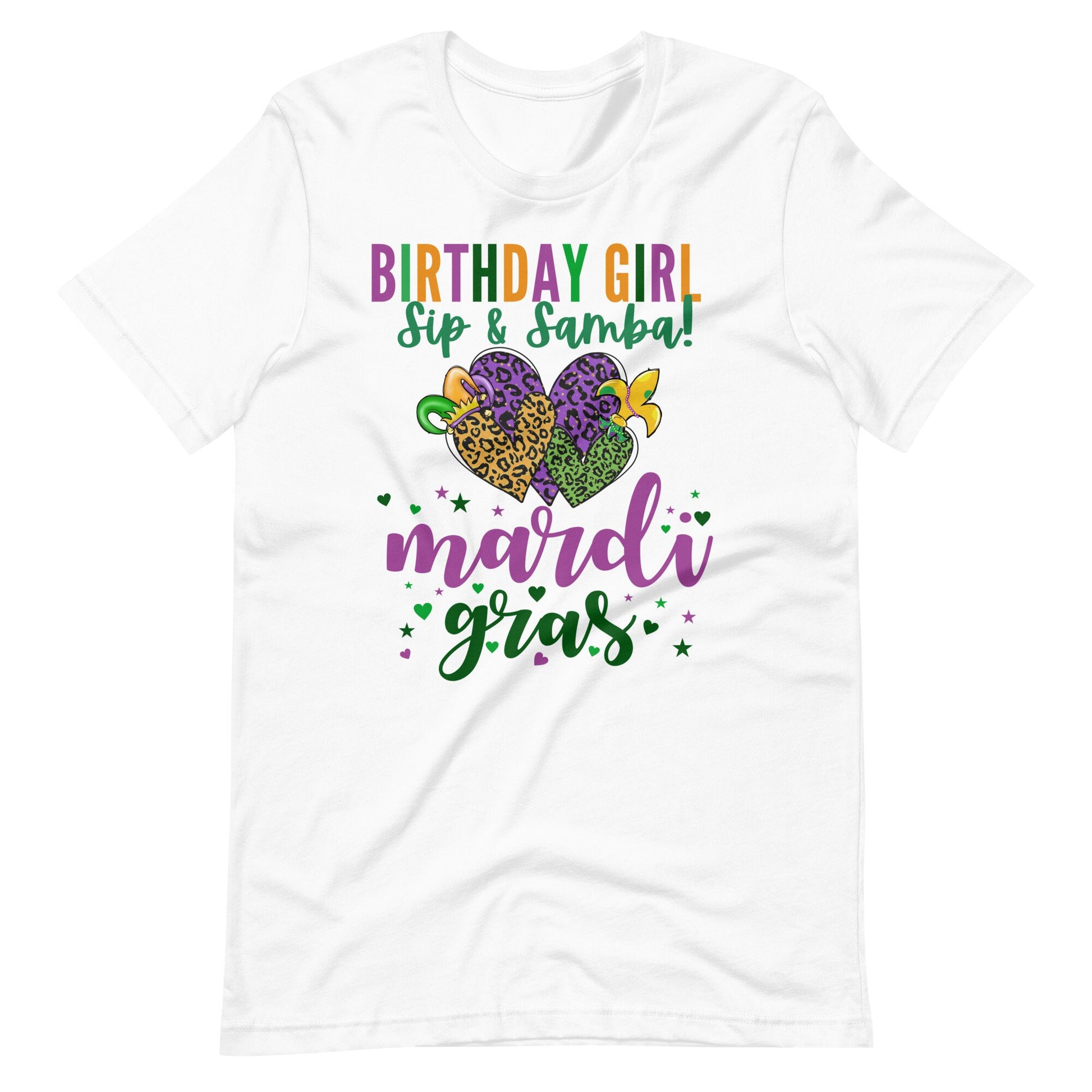 Mardi Gras Birthday T-shirt