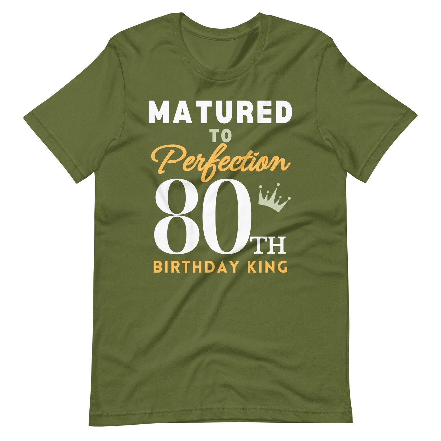 80th Matured to Perfection - Green