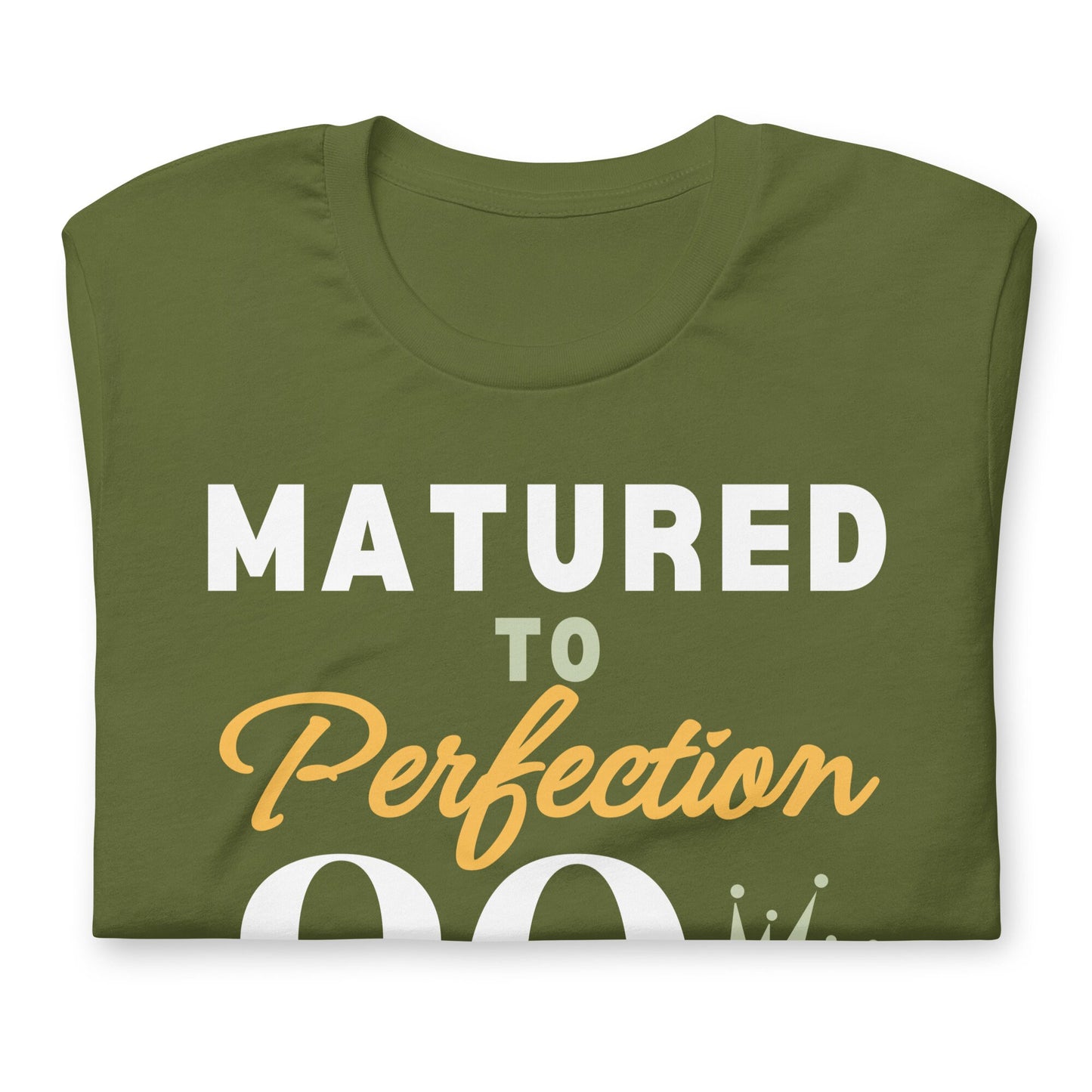 80th Matured to Perfection - Green