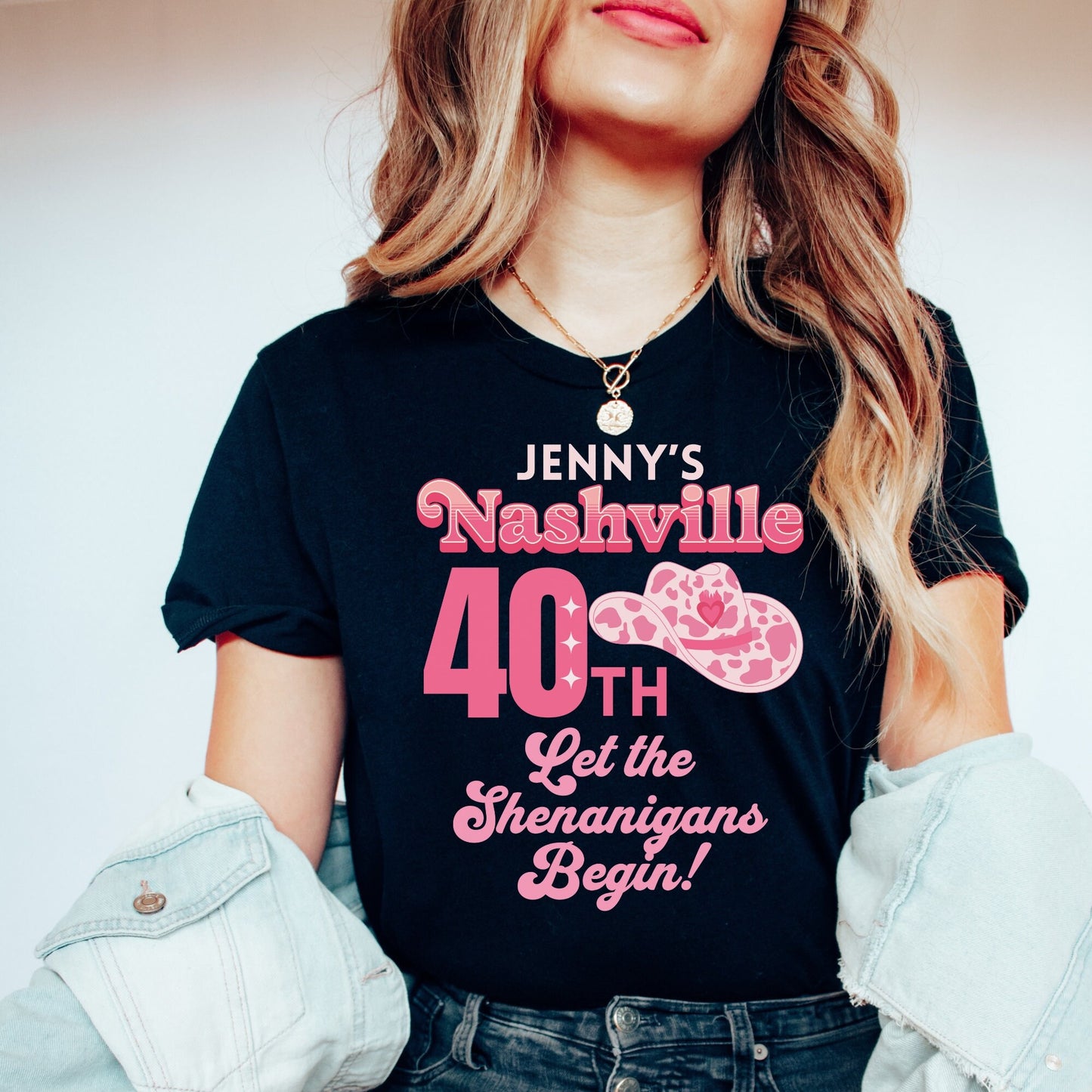 Nashville 40th Birthday Shirts - Boots & Booze