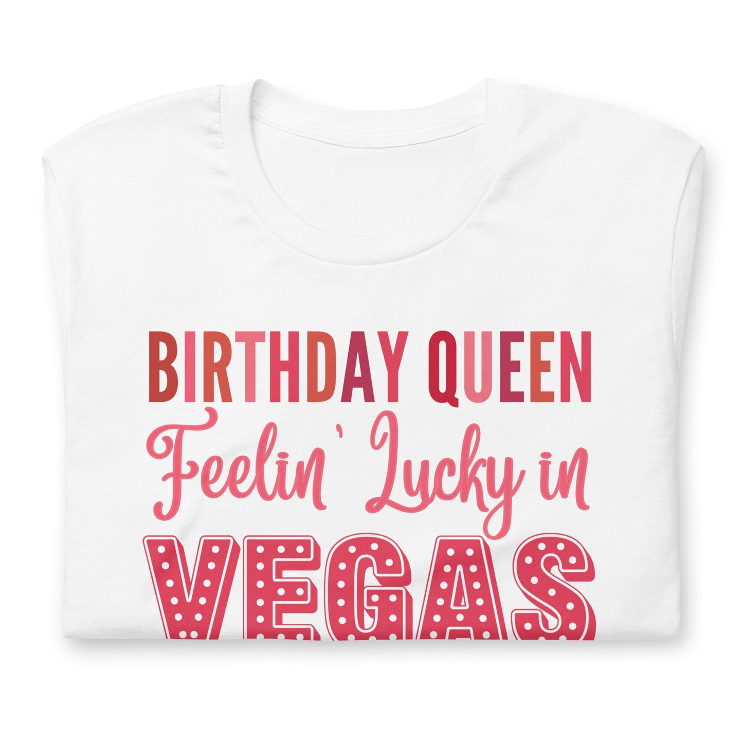 Vegas Feelin' Lucky - Maroon