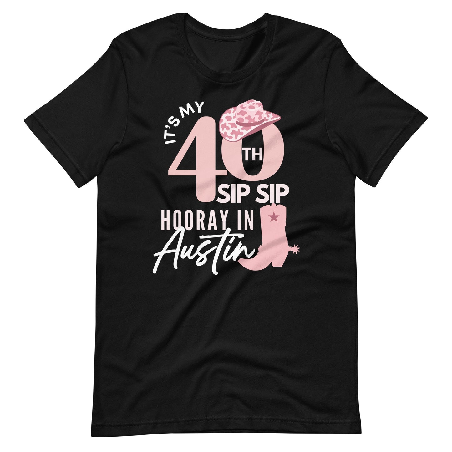 Austin 40th Sip Sip Hooray